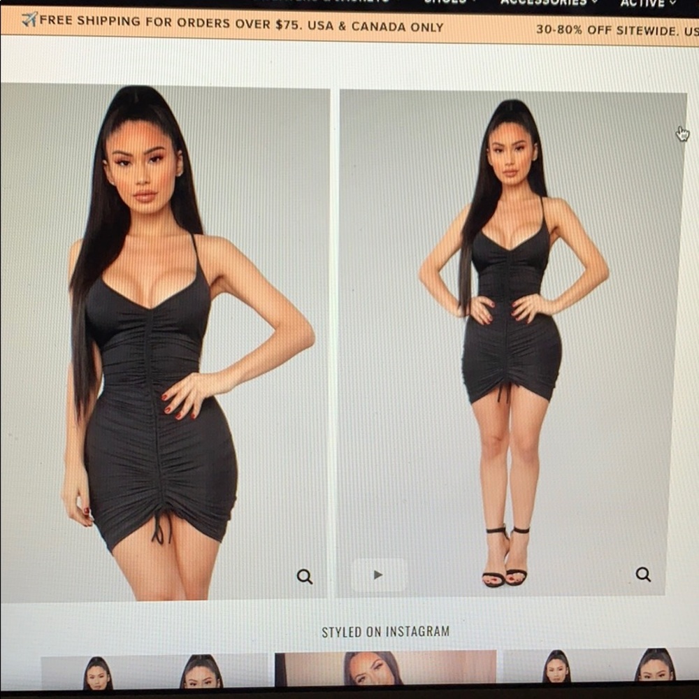 Fashion Nova Dress worn once
